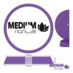 Nanolex Polishing Pad DA Purple Σφουγγάρι Γυαλίσματος Μεσαίο 170x25x150