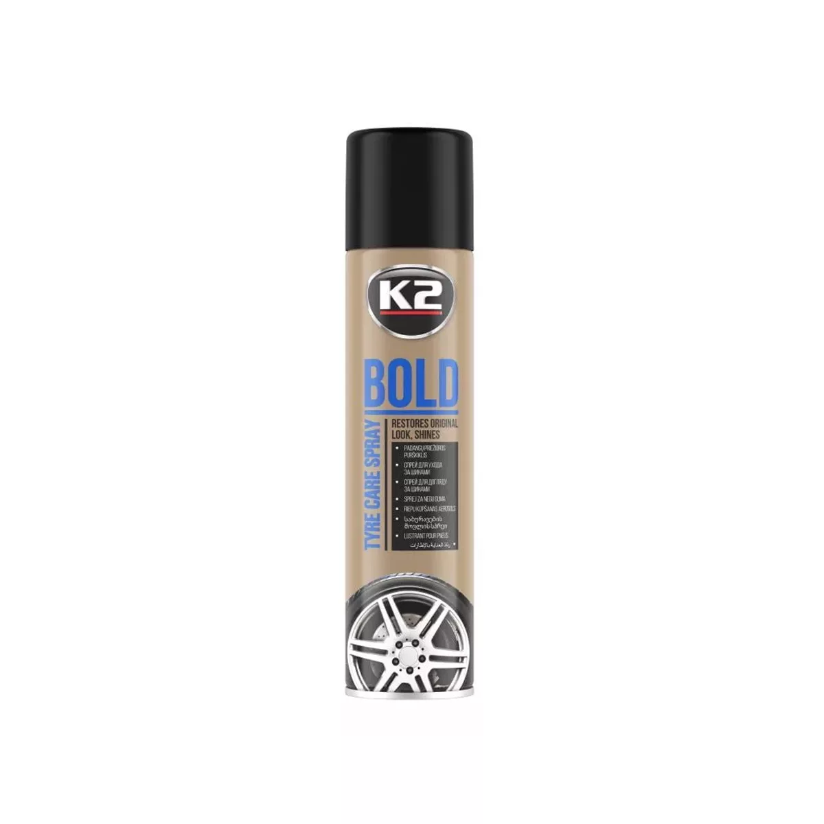 ttt1 K2 Bold Spray Αδιάβροχο Γυαλιστικό Spray - Image 1
